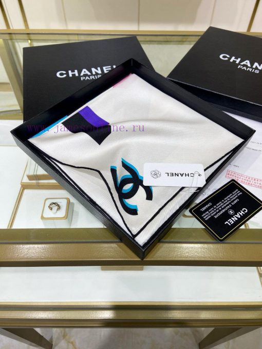 The new Chanel single-sided silk square scarf is highly recommended by VIPs and must be purca6x93nyj - Image 4