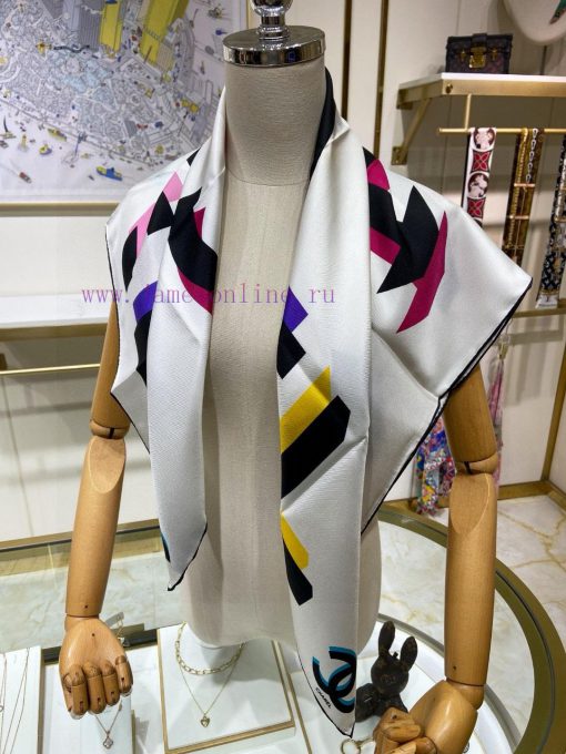 The new Chanel single-sided silk square scarf is highly recommended by VIPs and must be purca6x93nyj - Image 8