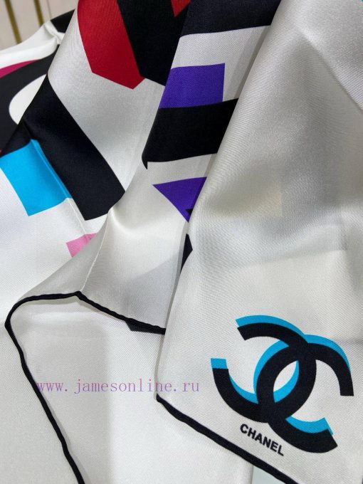The new Chanel single-sided silk square scarf is highly recommended by VIPs and must be purca6x93nyj - Image 11