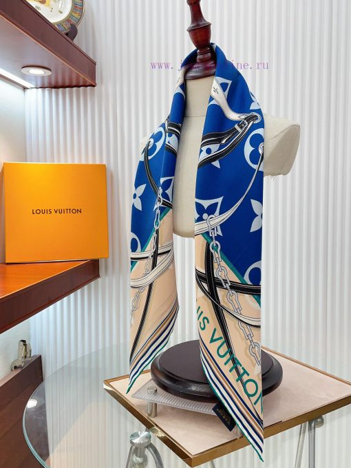 Sincere praise for LV's new L ribbon pattern 90 Ultimate Monogram handkerchief, which reintenufecg9g - Image 8