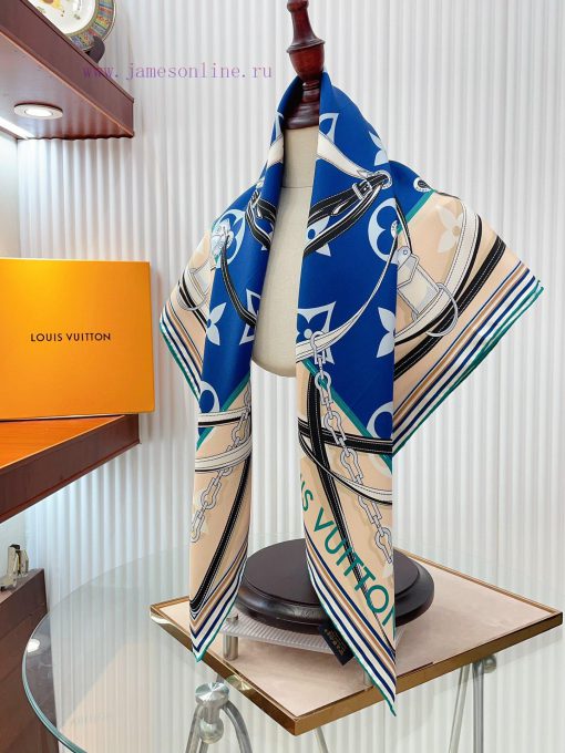 Sincere praise for LV's new L ribbon pattern 90 Ultimate Monogram handkerchief, which reintenufecg9g - Image 10