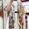 The newly launched double-sided same color DIOR square scarf is adorned with Le Bal des Libe9iuzck7o