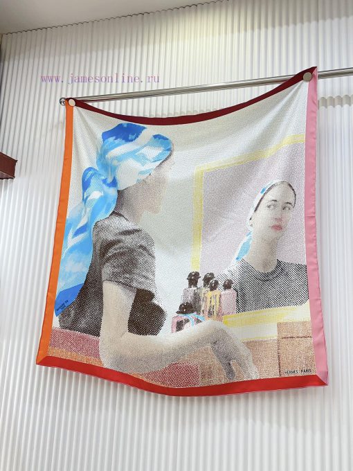 The new HERMES silk scarf is a super popular product that the whole world is waiting for. Ithu6qgi5e - Image 4