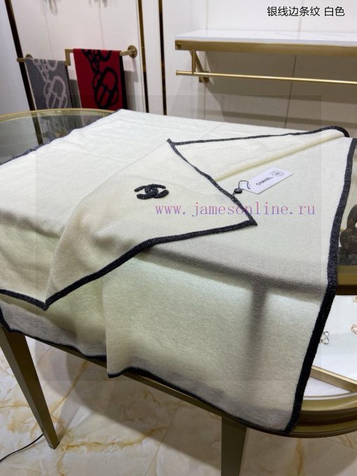 The new fragrant silver striped cashmere knitted long scarf is so beautiful [tears]. It is ab72ktjk5 - Image 7