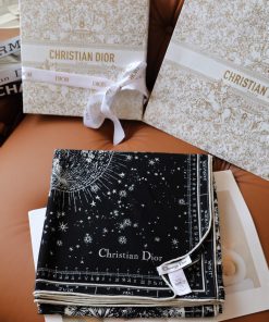 Dior launches new D home silk scarf {140cm real silk cashmere} mulberry silk+cashmereThe Dio125ws0v6