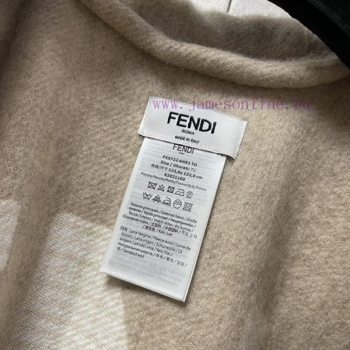 Coat style cape, Fendi dual sided hooded cape, Fendi's new cape, another divine operation duz8nqxm8b - Image 4