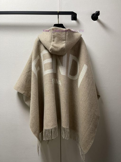 Coat style cape, Fendi dual sided hooded cape, Fendi's new cape, another divine operation duz8nqxm8b - Image 10
