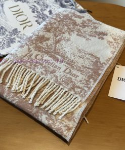 Dior (animal pink) high-quality CD animal printed long scarf, scarf and shawl dual-use, a su8zg1pyiv