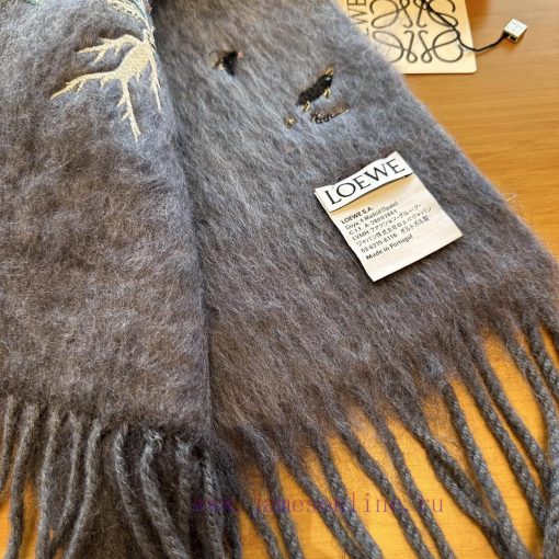 Highly recommended to purchase the high-quality mohair scarf from Luo Yiwei. It is said to bbqbe01q0 - Image 6