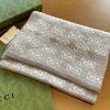 Other Gucci scarves from recent yearsThe newly launched wool long scarf also uses the standatwubsaxf