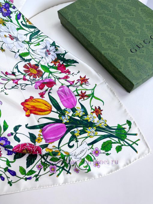 Sincere praise for the G family GG gorgeous flower jacquard 90 silk square scarf, which showzbtabv0o - Image 8