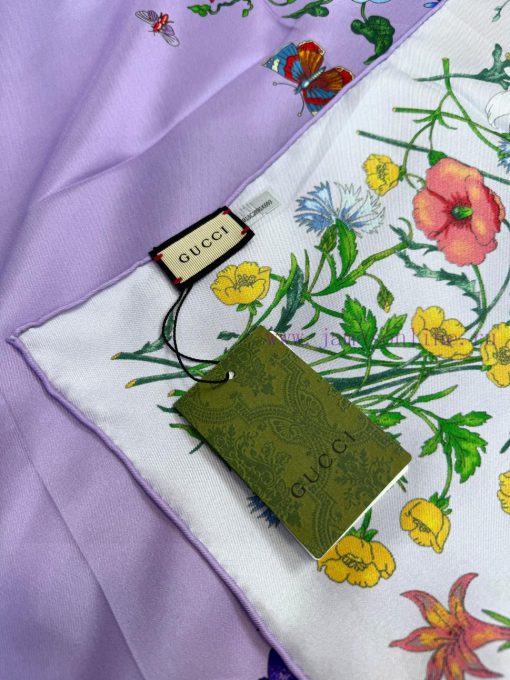 Sincere praise for the G family GG gorgeous flower jacquard 90 silk square scarf, which showzbtabv0o - Image 9