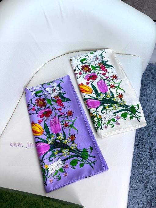 Sincere praise for the G family GG gorgeous flower jacquard 90 silk square scarf, which showzbtabv0o - Image 10
