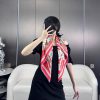 Sincerely praise the new L three-dimensional relief pattern 90 silk printed square scarf fro3u1kgaky