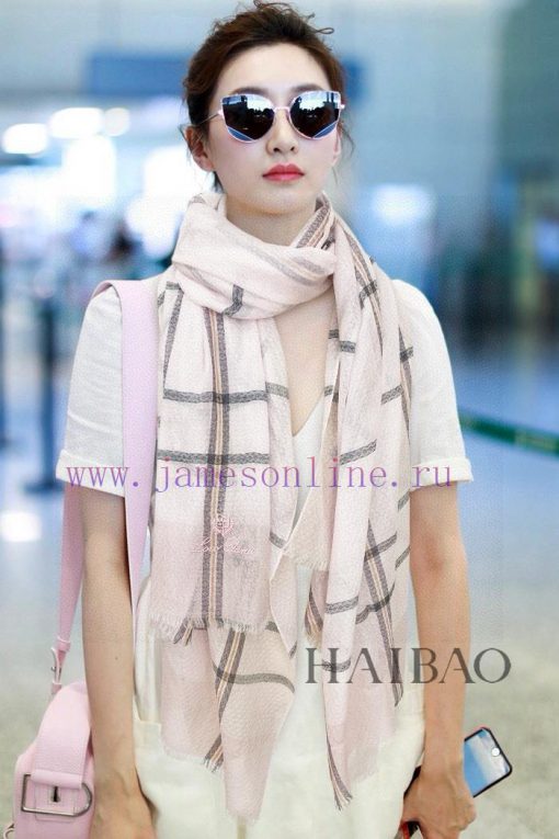 LP premium original single LP lightweight plaid long scarf ️ high cutting-edge product ️ heawv9n8awi