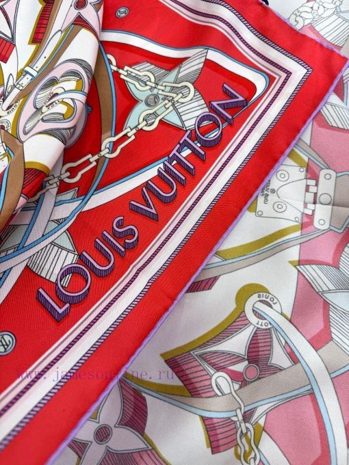 Sincerely praise the new L three-dimensional relief pattern 90 silk printed square scarf fro3u1kgaky - Image 8