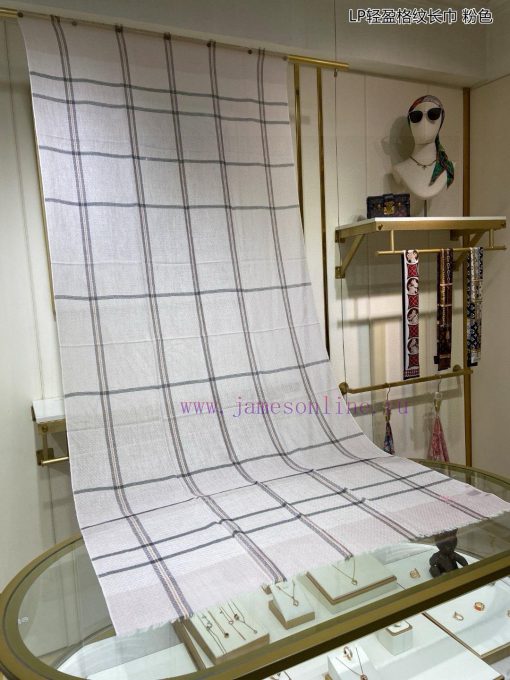 LP premium original single LP lightweight plaid long scarf ️ high cutting-edge product ️ heawv9n8awi - Image 4