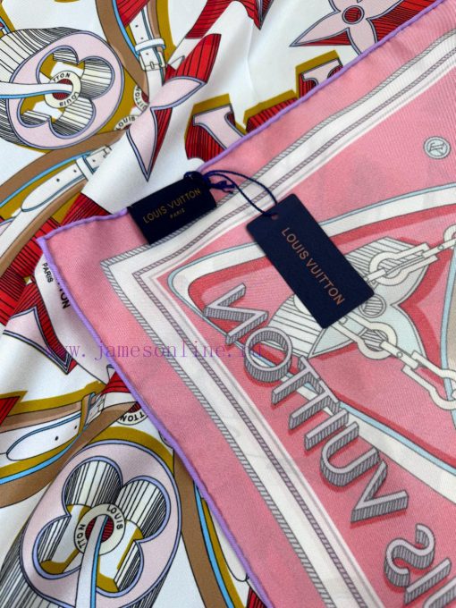 Sincerely praise the new L three-dimensional relief pattern 90 silk printed square scarf fro3u1kgaky - Image 9