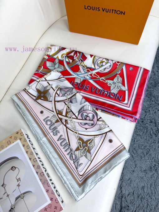 Sincerely praise the new L three-dimensional relief pattern 90 silk printed square scarf fro3u1kgaky - Image 10