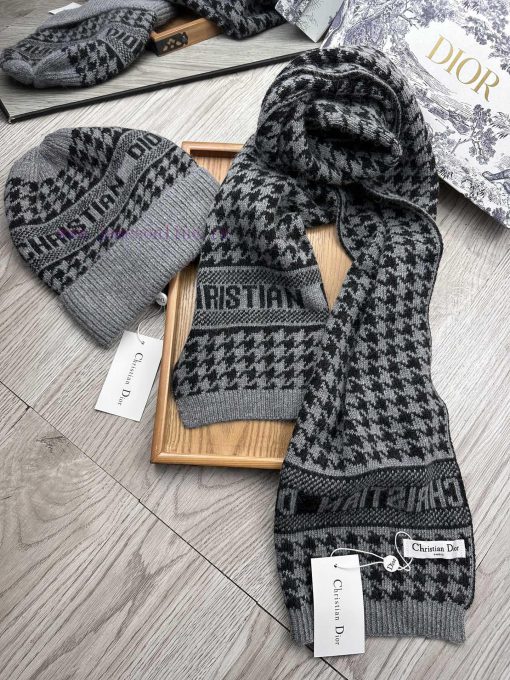 D Home Wool Set Hat Classic Set Hat Scarf Material 70% Wool 30% Rabbit Hair Warm and Super C39fe5j4o - Image 9