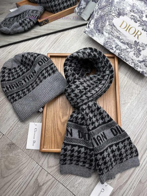 D Home Wool Set Hat Classic Set Hat Scarf Material 70% Wool 30% Rabbit Hair Warm and Super C39fe5j4o - Image 10