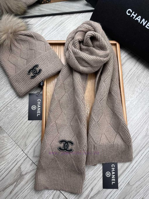 C Home Wool Set Hat - Paired with Luo Zi Mao Ball Classic Set Hat Scarf Material 70% Wool 30bs0gq5y3 - Image 7