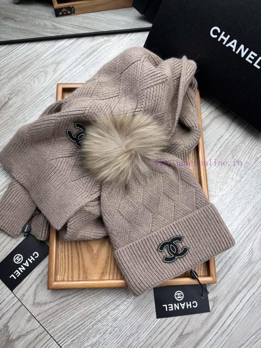 C Home Wool Set Hat - Paired with Luo Zi Mao Ball Classic Set Hat Scarf Material 70% Wool 30bs0gq5y3 - Image 9