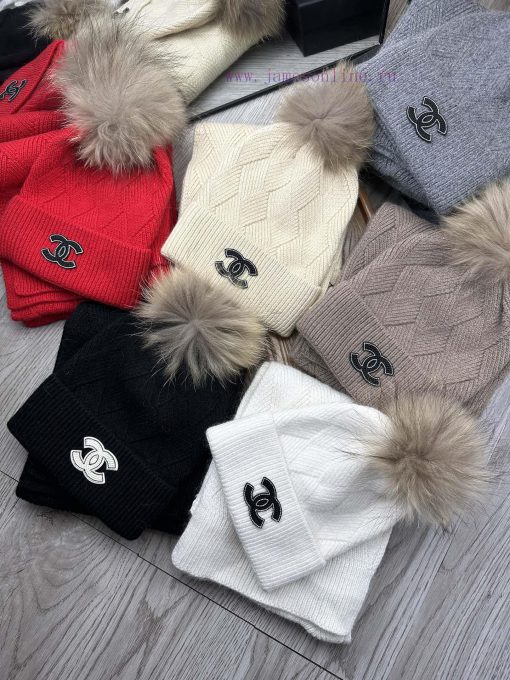 C Home Wool Set Hat - Paired with Luo Zi Mao Ball Classic Set Hat Scarf Material 70% Wool 30bs0gq5y3 - Image 11