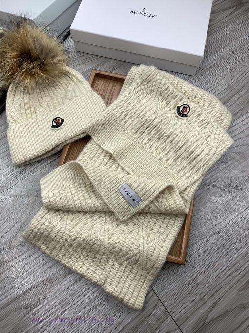 Mengkou Wool Set Hat - Paired with Luo Zi Mao Ball Classic Set Hat Scarf Material 70% Wool 3jnnp4ody - Image 4