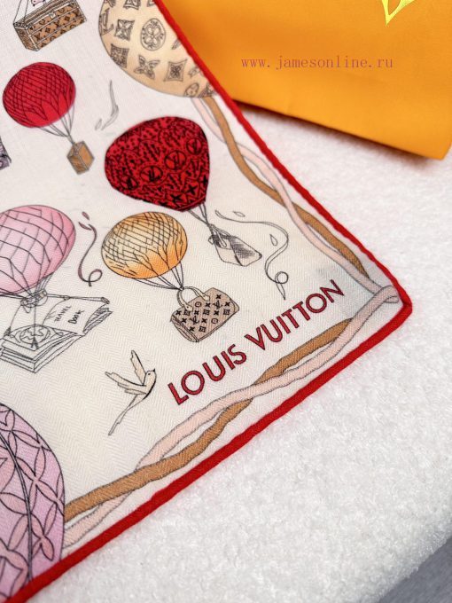 The Story of L Family Rose: Liu Yifei's Same Style LV Hot Air Balloon Square Towel is Reallyjhln45zj - Image 9