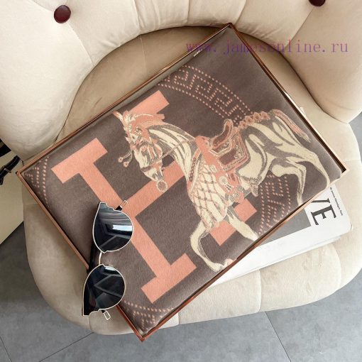 Hermes autumn and winter cashmere scarf, exclusively for WeChat business, live streaming, su3qnl5k4w - Image 6