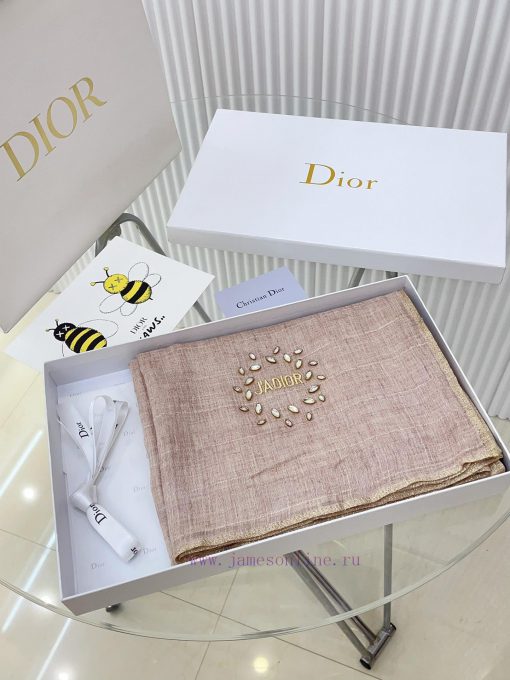 Gentle and tranquil temperament of the apocalypse, Dior's high-end special pattern thin cashys286kkj - Image 3