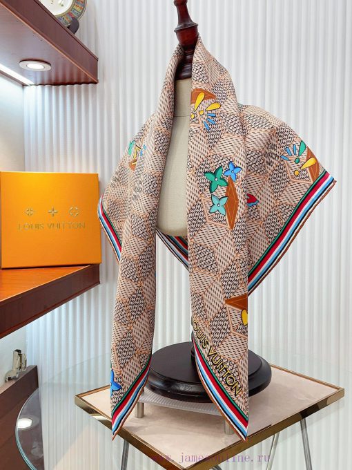 This LV reinterprets the classic Damier pattern of the brand, making the creative sparks of 2760gpds - Image 10