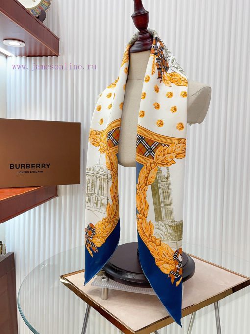 The latest flagship product on BURBERRY's official website is a landscape architecture printx1yoylm4 - Image 8