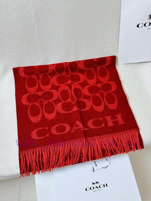 ️ [Coach] Wool long scarf, full of light luxury, high-end atmosphere, completely beautiful a3gf09pe9 - Image 3