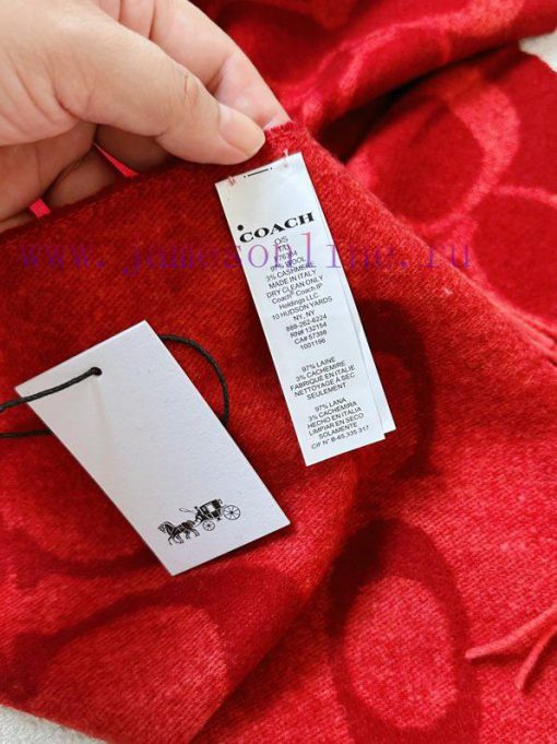 ️ [Coach] Wool long scarf, full of light luxury, high-end atmosphere, completely beautiful a3gf09pe9 - Image 4
