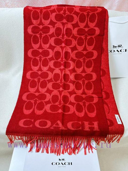 ️ [Coach] Wool long scarf, full of light luxury, high-end atmosphere, completely beautiful a3gf09pe9 - Image 5