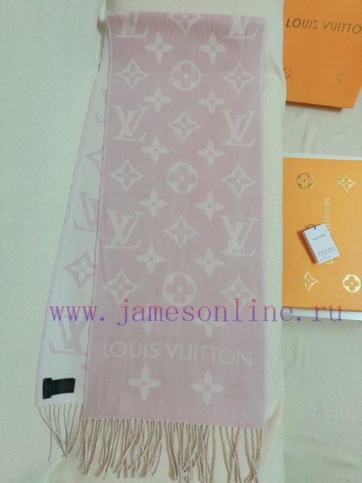 𝑳𝑽 Simple letter combination2022 new woolSimply L's scarf magnifies the classic Monogram pat95rbltq8 - Image 5