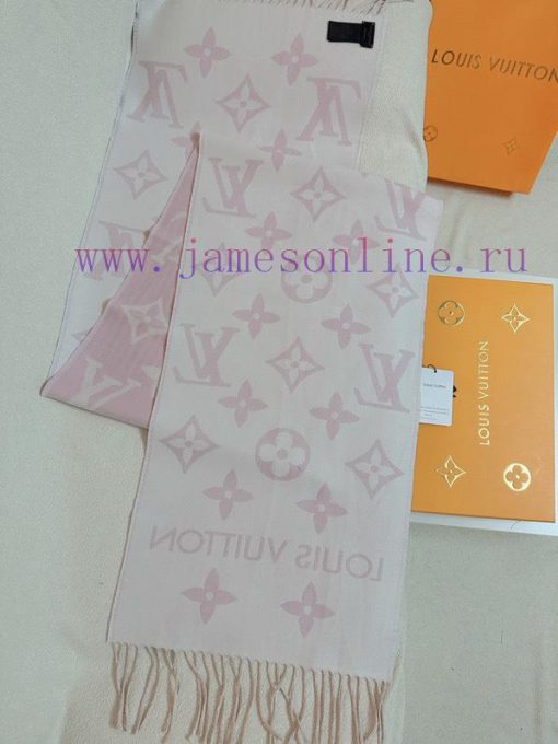 𝑳𝑽 Simple letter combination2022 new woolSimply L's scarf magnifies the classic Monogram pat95rbltq8 - Image 6