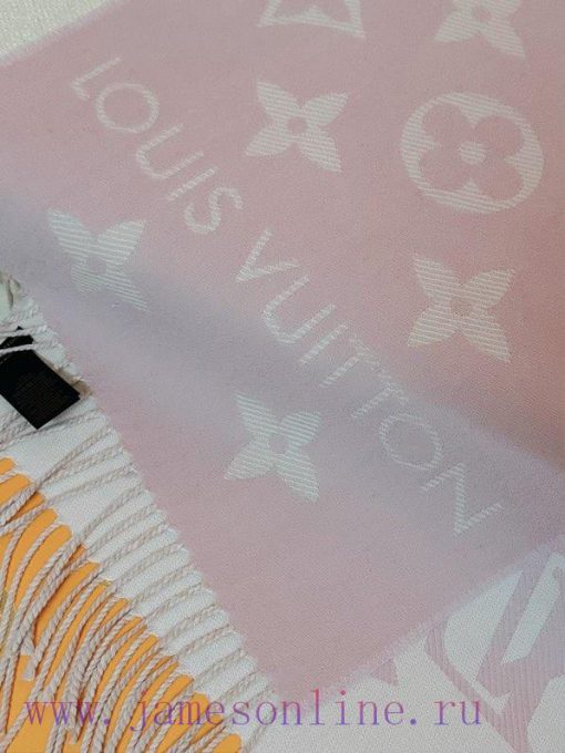𝑳𝑽 Simple letter combination2022 new woolSimply L's scarf magnifies the classic Monogram pat95rbltq8 - Image 8