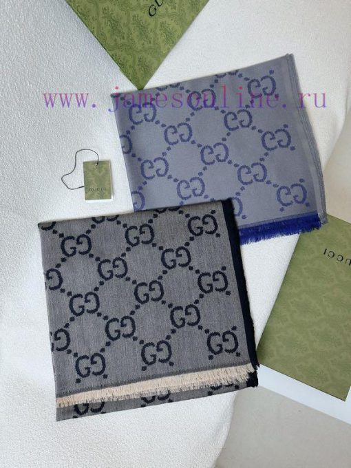 Latest custom popular G home aging double-sided men's and women's scarvesSize 70cm * 205cmMa0wu0b8l9 - Image 2