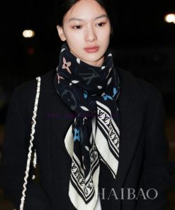 Sincere praise for the Lvjia L tile style plaid 140 cashmere square scarf. The Graphic Tile 603z24xw
