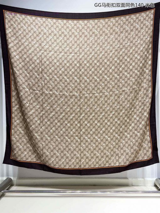 The new cashmere product is recommended to be good-looking, GG double-sided same color cashmktt372a6 - Image 4