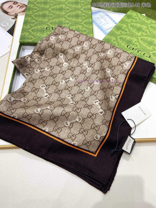 The new cashmere product is recommended to be good-looking, GG double-sided same color cashmktt372a6 - Image 5