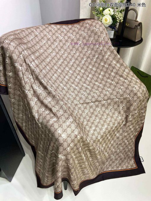 The new cashmere product is recommended to be good-looking, GG double-sided same color cashmktt372a6 - Image 8