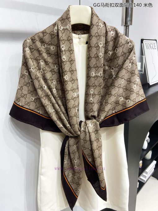 The new cashmere product is recommended to be good-looking, GG double-sided same color cashmktt372a6 - Image 10