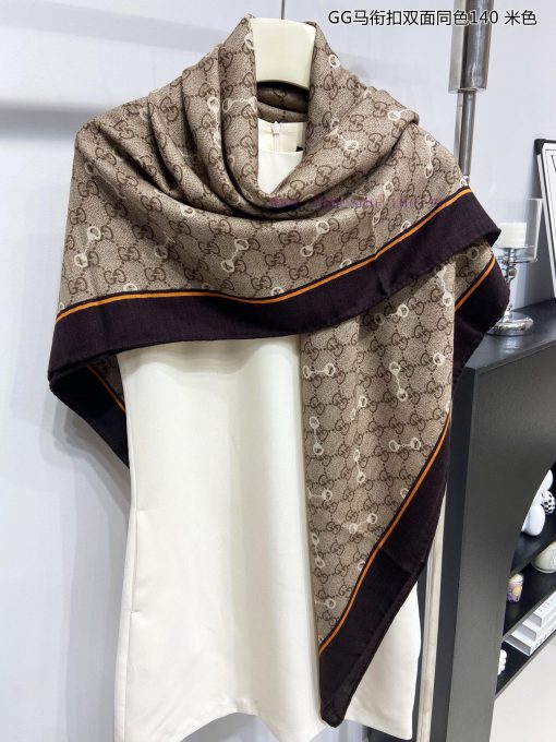 The new cashmere product is recommended to be good-looking, GG double-sided same color cashmktt372a6 - Image 11