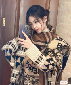 Hot selling item, Bur Warrior Knight double-sided shawl, with various beautiful designs, haiv84fysek
