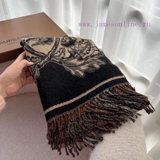 Hot selling item, Bur Warrior Knight double-sided shawl, with various beautiful designs, haiv84fysek - Image 3
