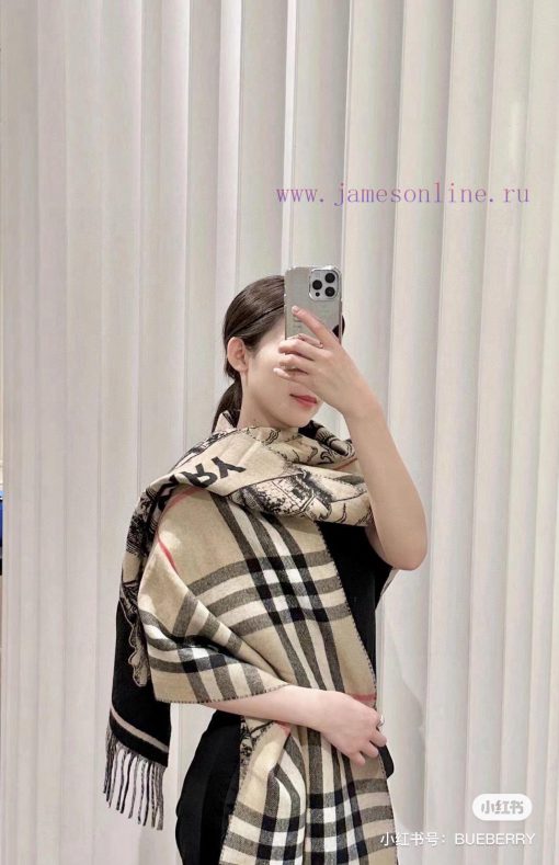 Hot selling item, Bur Warrior Knight double-sided shawl, with various beautiful designs, haipu5tvjvx - Image 3